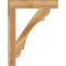 Ekena Millwork Olympic Block Rough Sawn Bracket, Western Red Cedar, 4"W x 26"D x 34"H BKT04X26X34OLY05RWR - alternate 4